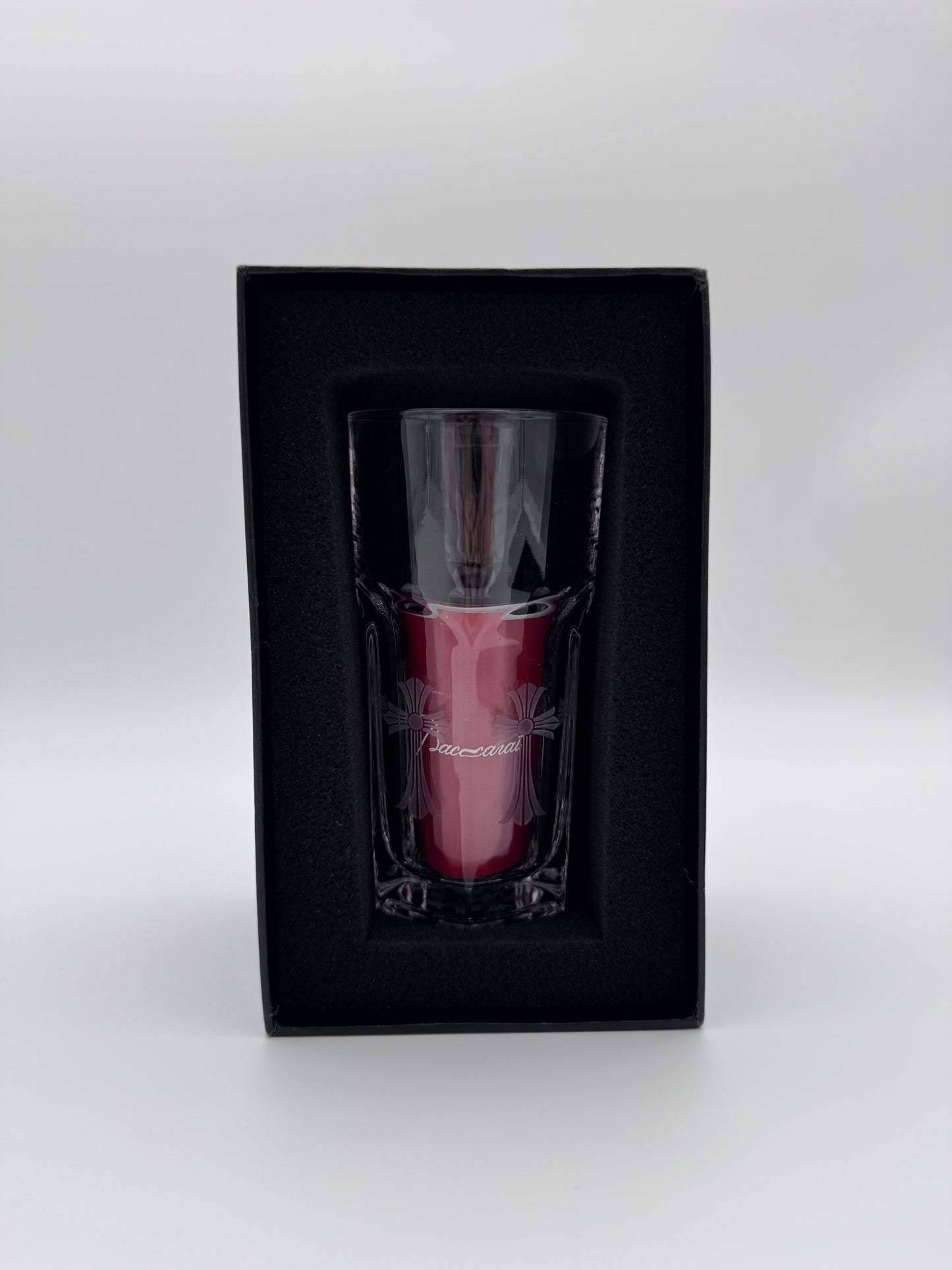 CHROME HEARTS BACCARAT CRYSTAL HIGHBALL CUP (WITH BOX)