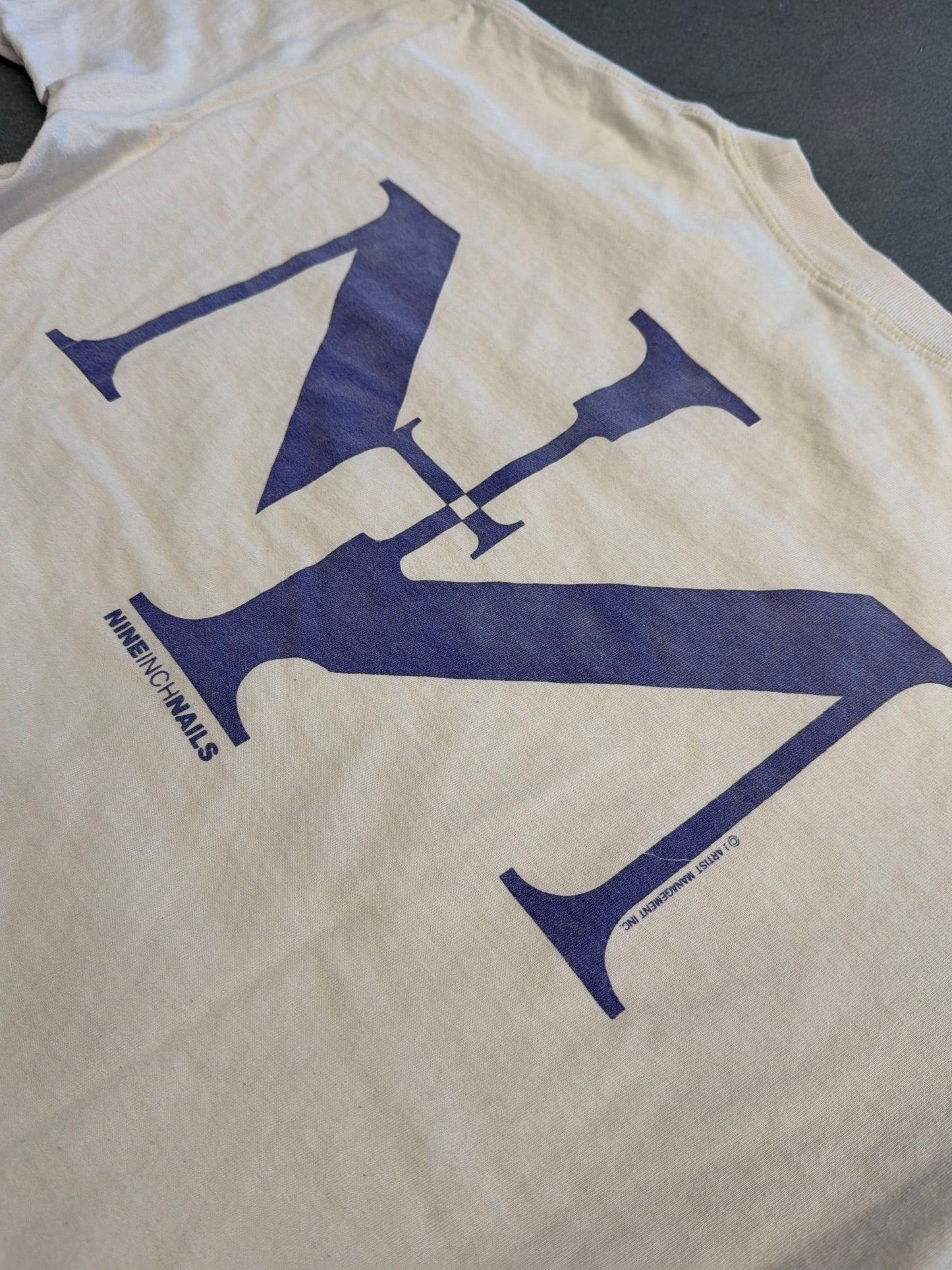 90'S NINE INCH NAILS SIN TEE (HARD ROCK LONDON TAG)