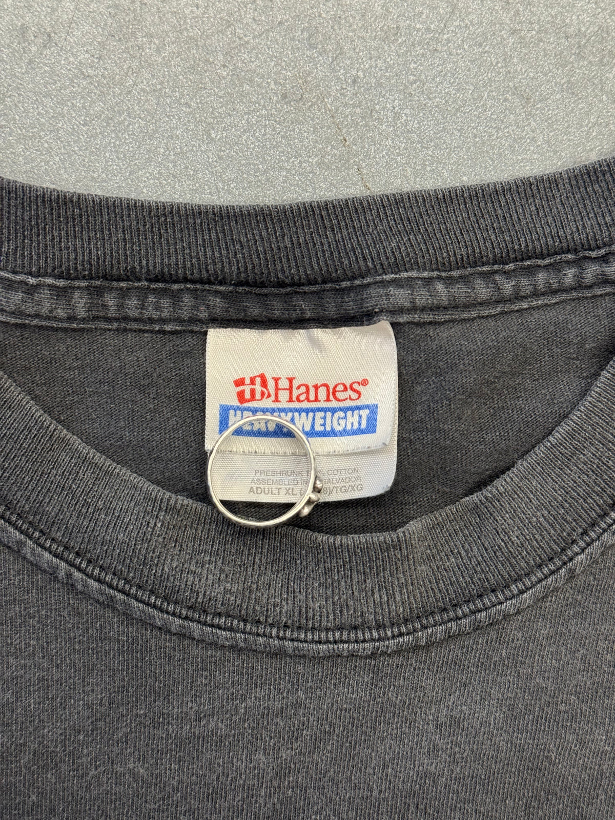 2001 BIG 106 SOUTH FLORIDA'S CLASSIC ROCK 14TH ANNUAL CHRISTMAS TOY DRIVE FLAME LONG SLEEVE TEE (HANES TAG)