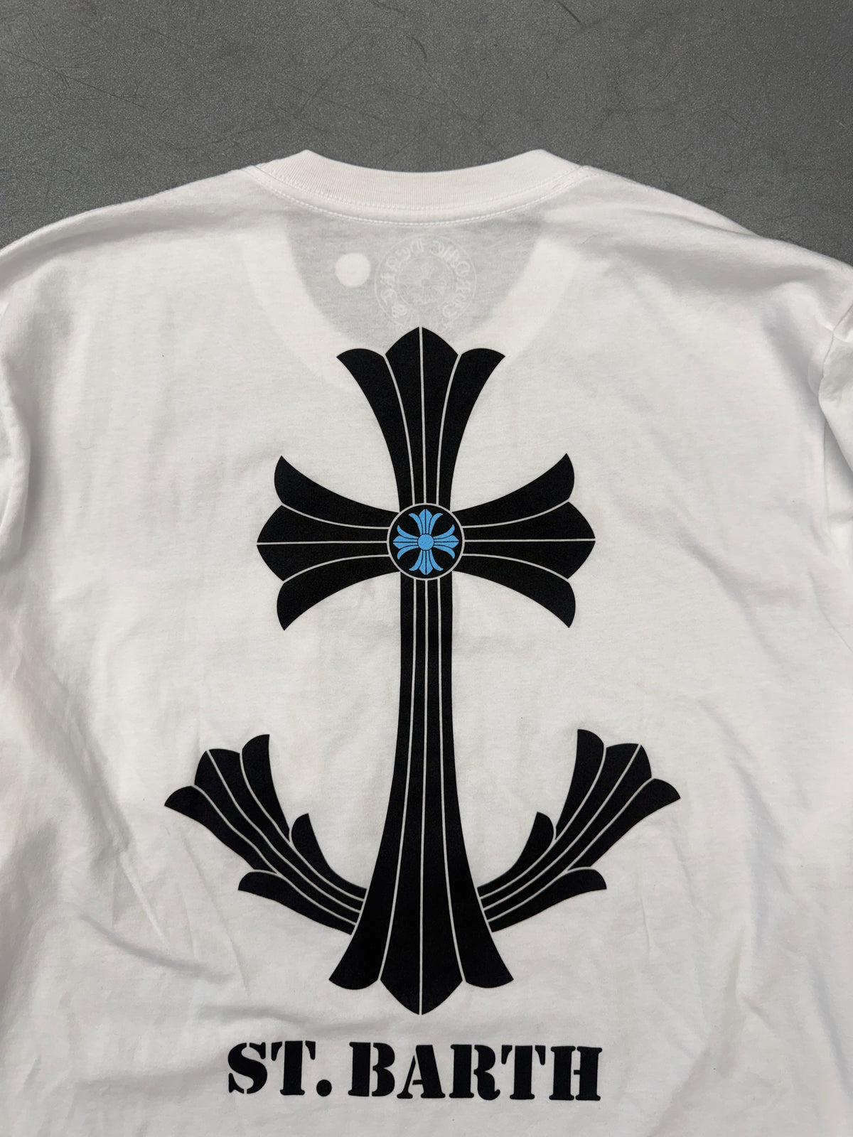 CHROME HEARTS ST. BARTH'S ANCHOR LONG SLEEVE TEE