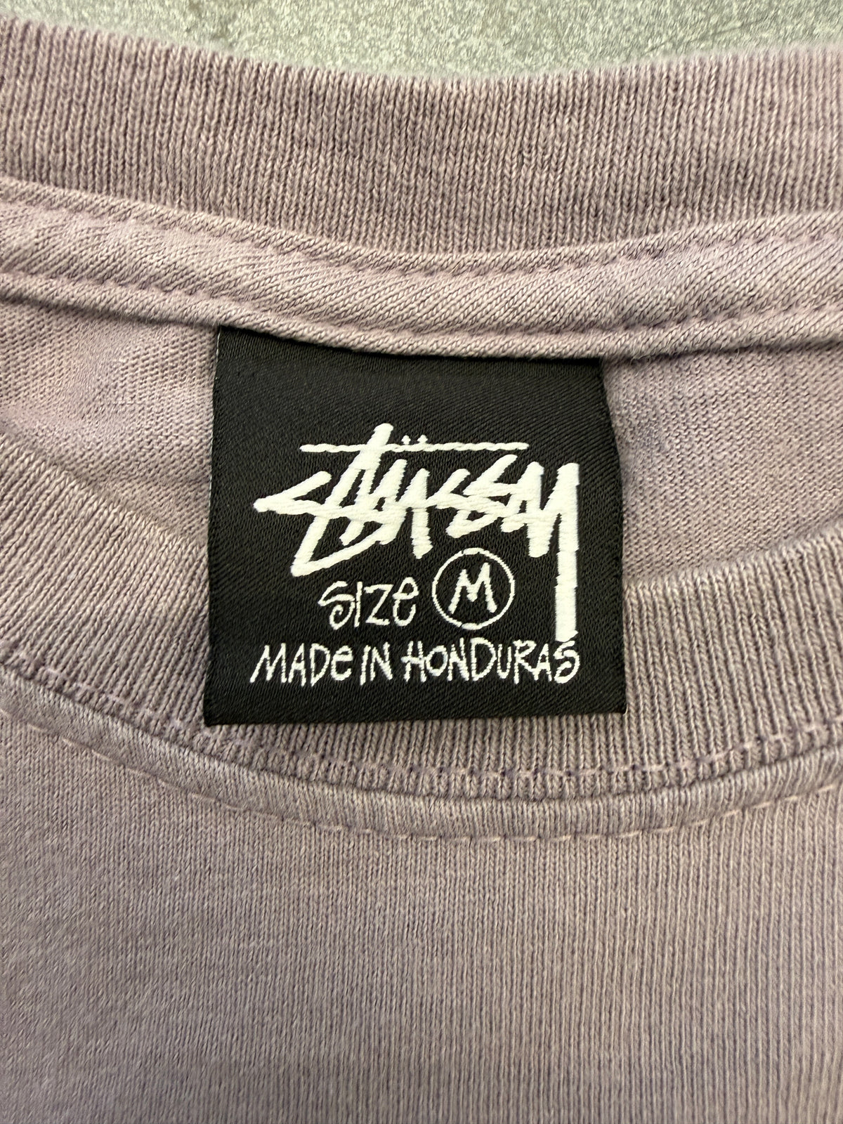00'S STUSSY LIQUID METAL LOGO TEE