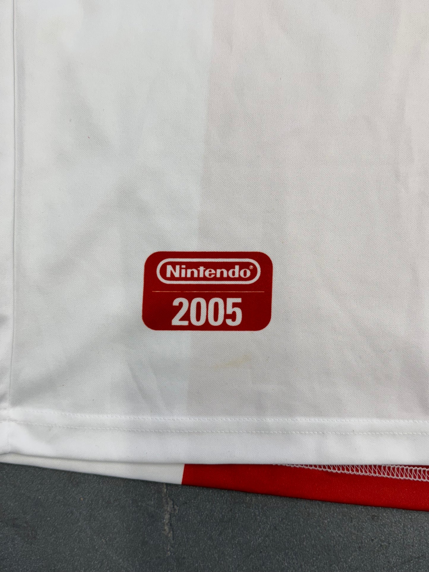 2005 SUPER MARIO STRIKERS #1 SOCCER JERSEY