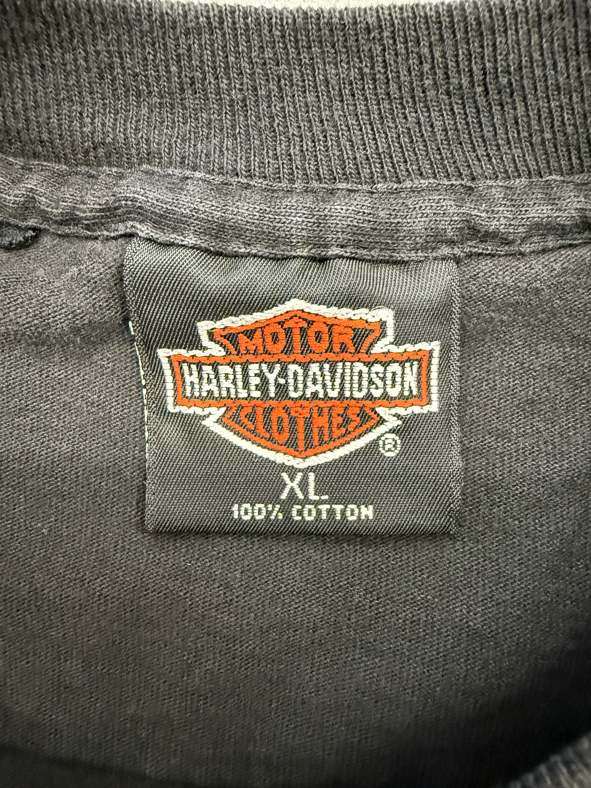 1993 HARLEY-DAVIDSON BROTHERS III POMPANO BEACH FL EAGLE FLAME LONG SLEEVE TEE