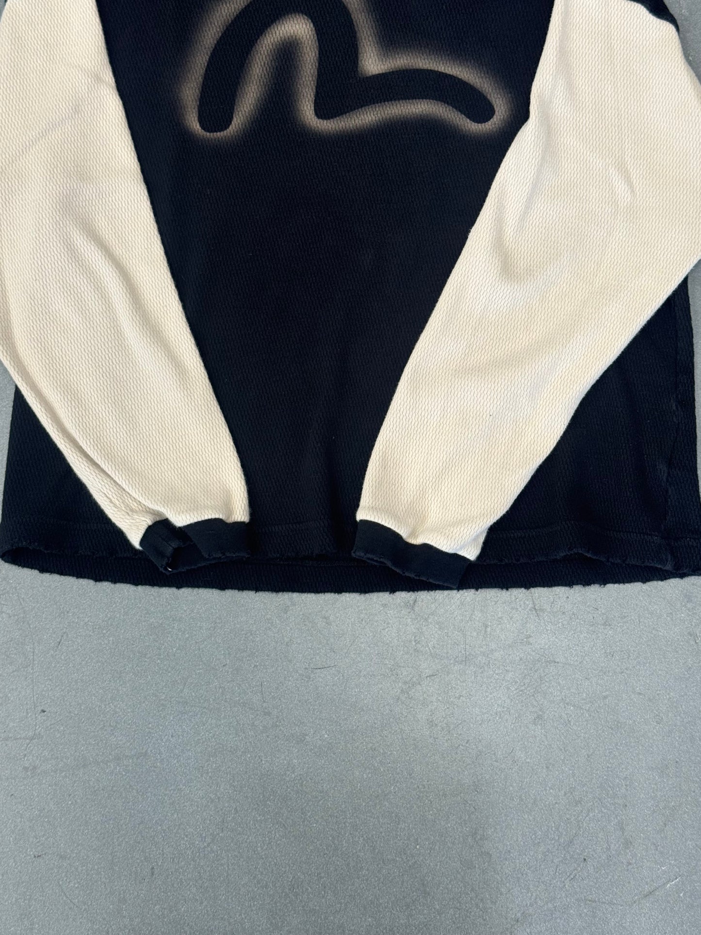 VINTAGE EVISU AIRBRUSH LOGO THERMAL