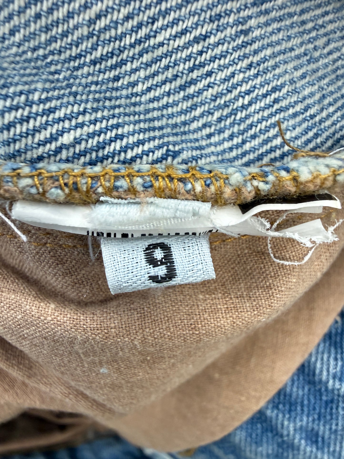 Y2K TNS FLARED RAVE DENIM PANTS