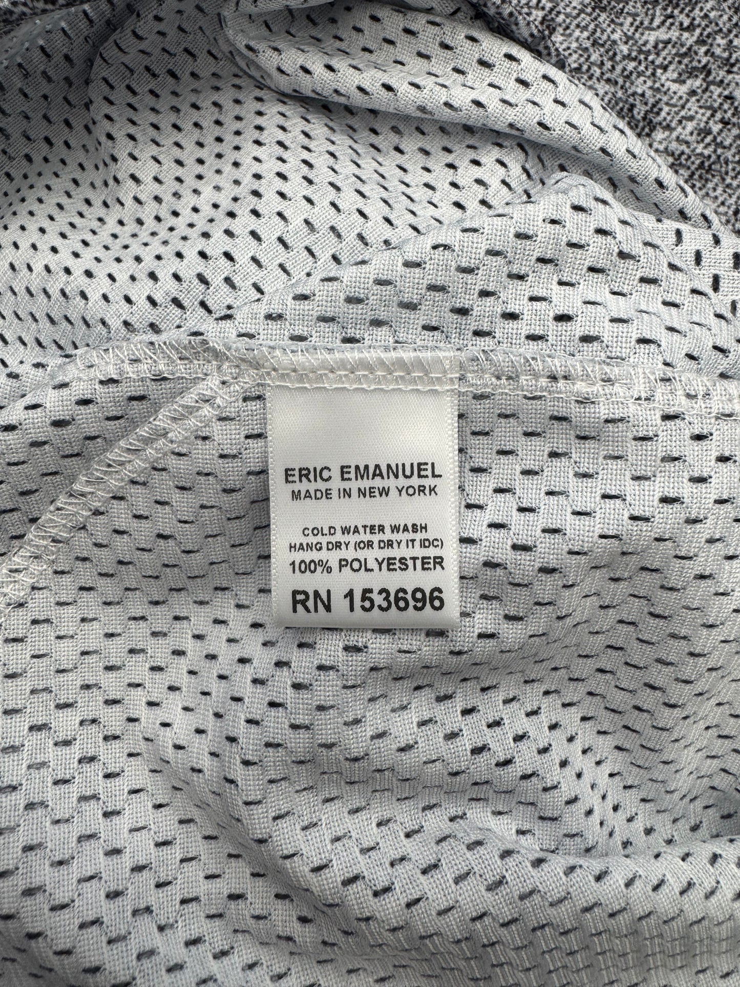 2024 ERIC EMANUEL EE BAGGY SHORT - GREY DENIM