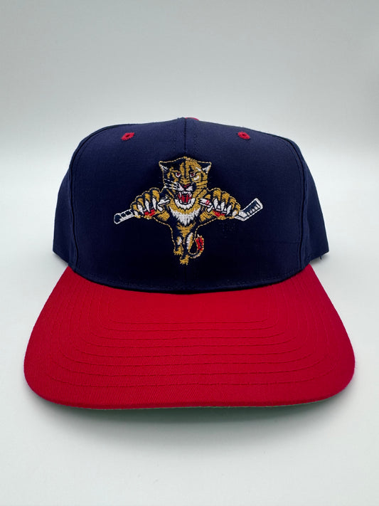 90S FLORIDA PANTHERS LOGO ARNOLD BREADS SNAPBACK HAT