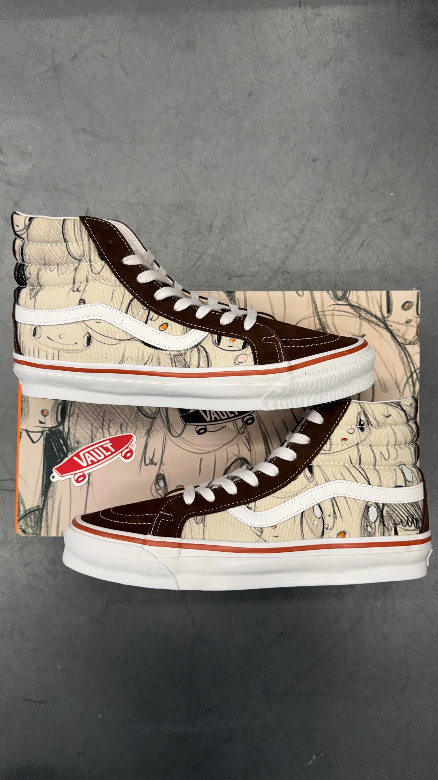 VANS VAULT OG SK8-HI LX - JAVIER CALLEJA (W/BOX)