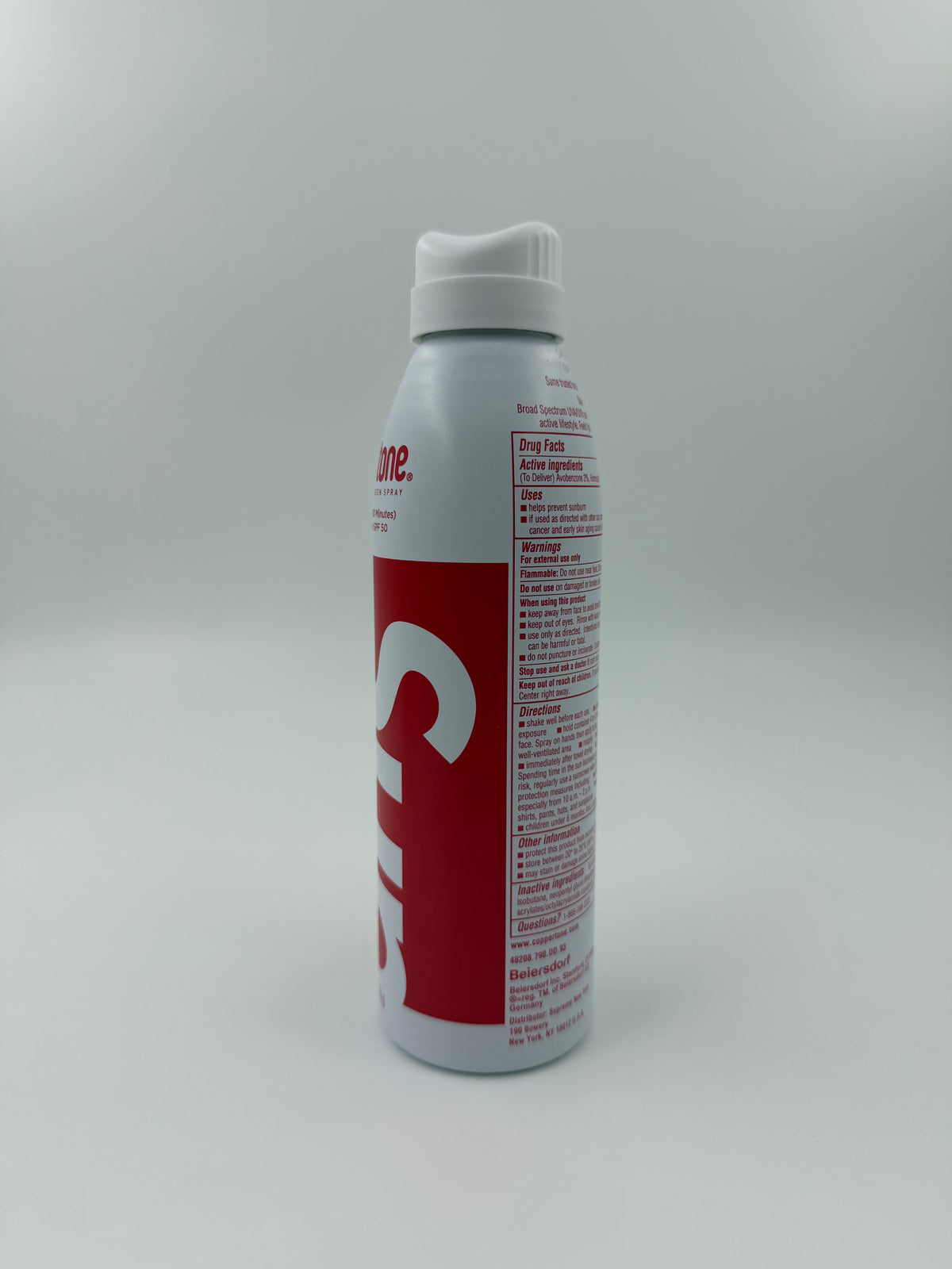 SS26 SUPREME COPPERTONE SUNSCREEN SPRAY