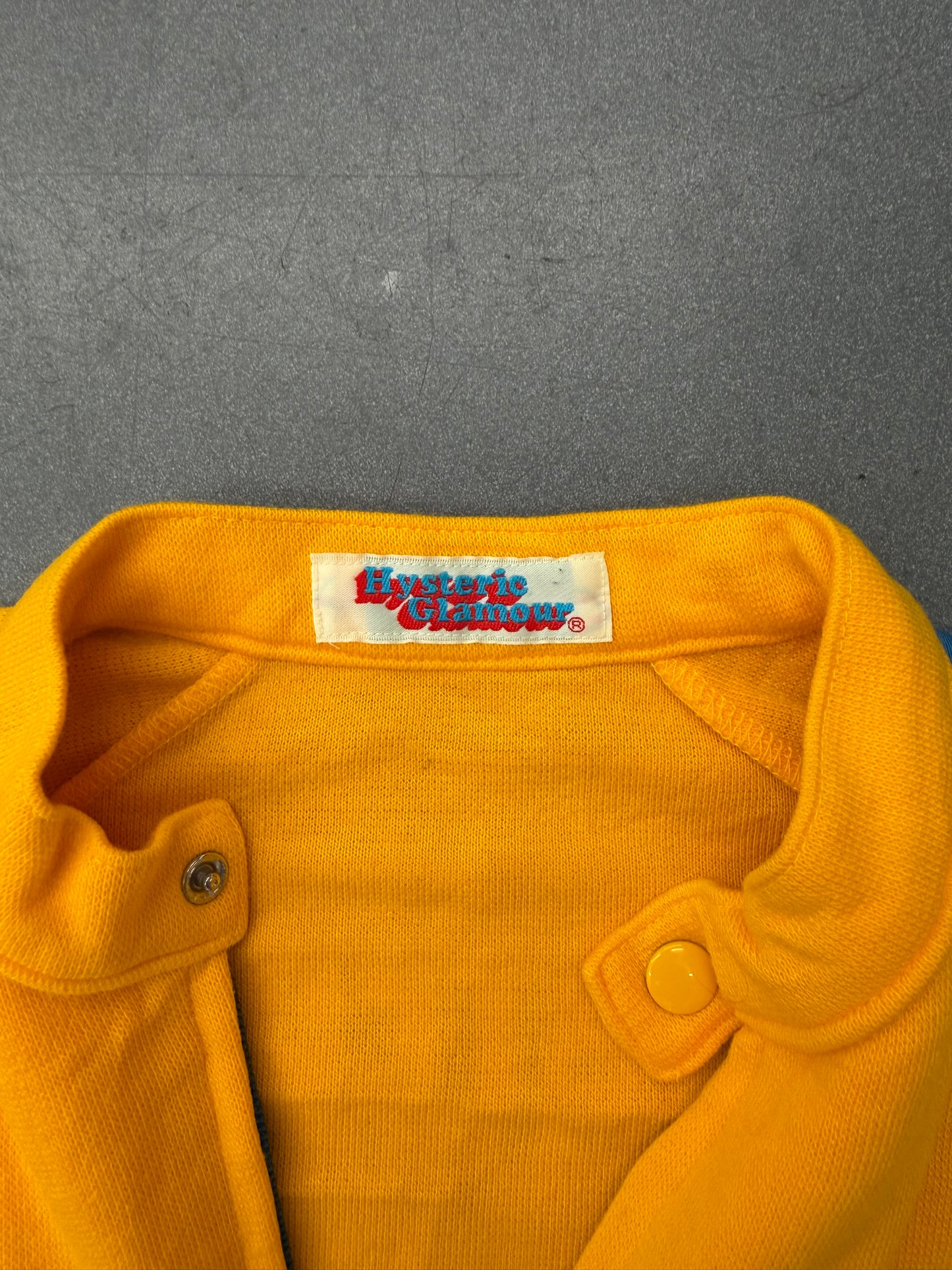 VINTAGE HYSTERIC GLAMOUR FUCK IT! ZIP UP TRACK JACKET