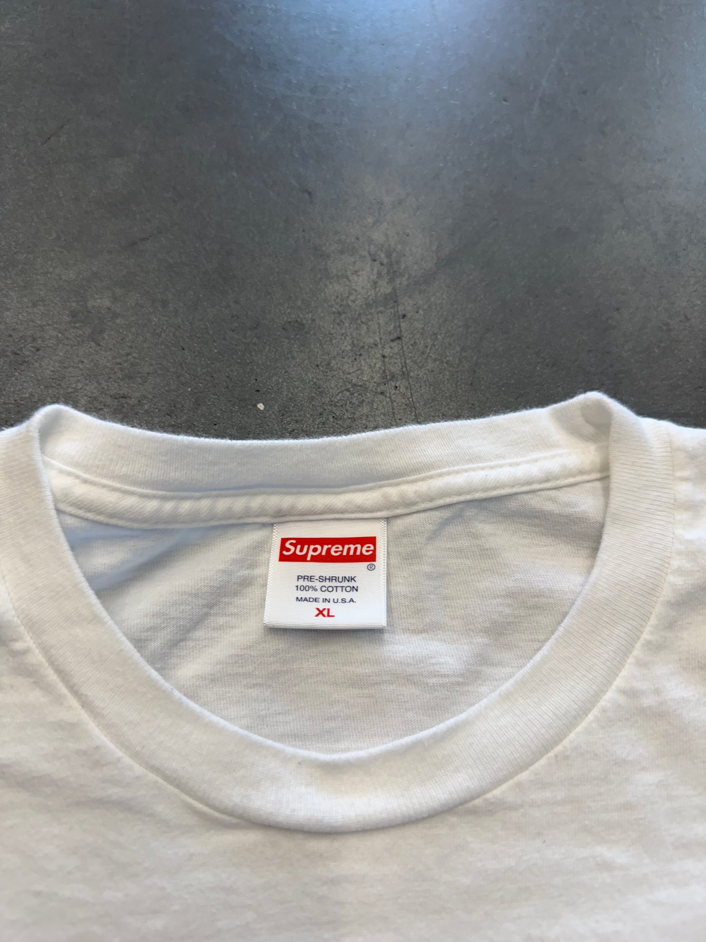 SS18 SUPREME PRODIGY TEE WHITE XL