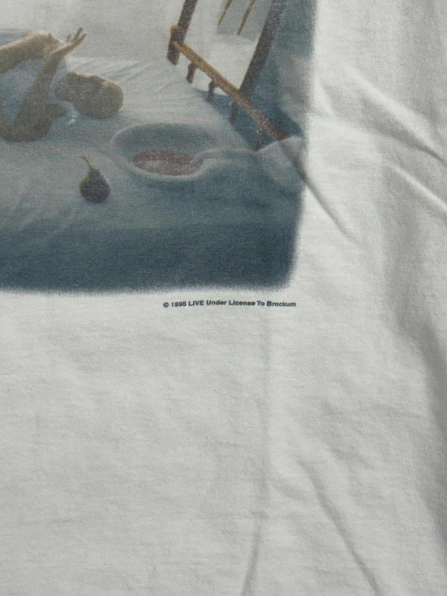 1995 LIVE UNDER LICENSE TO BROCKUM TEE (BROCKUM WORLDWIDE TAG)