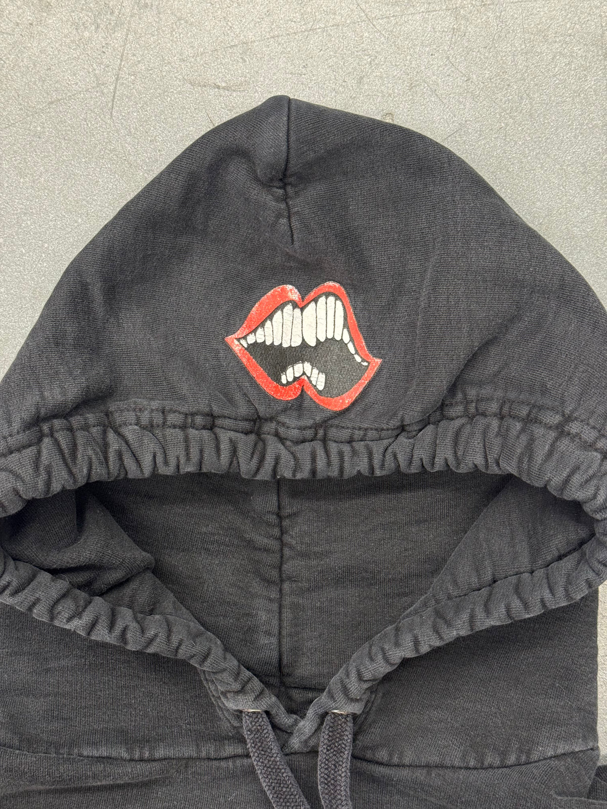 CHROME HEARTS MATTY BOY CHOMPER HORSESHOE PULLOVER HOODIE - BLACK