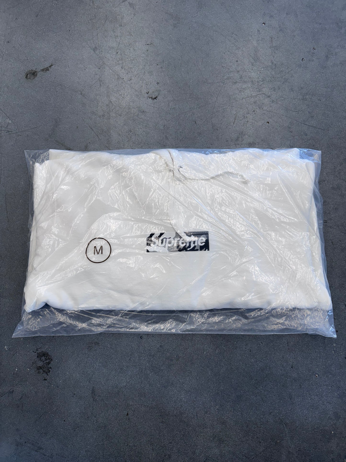 SS25 SUPREME MIAMI 305 SNOW CAMO BOX LOGO HOODIE