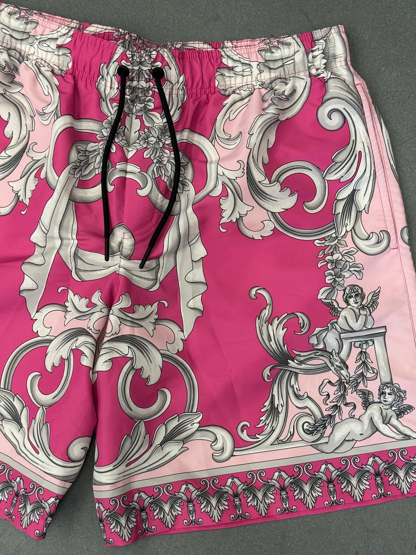 VERSACE BAROQUE BOARDSHORTS - PINK