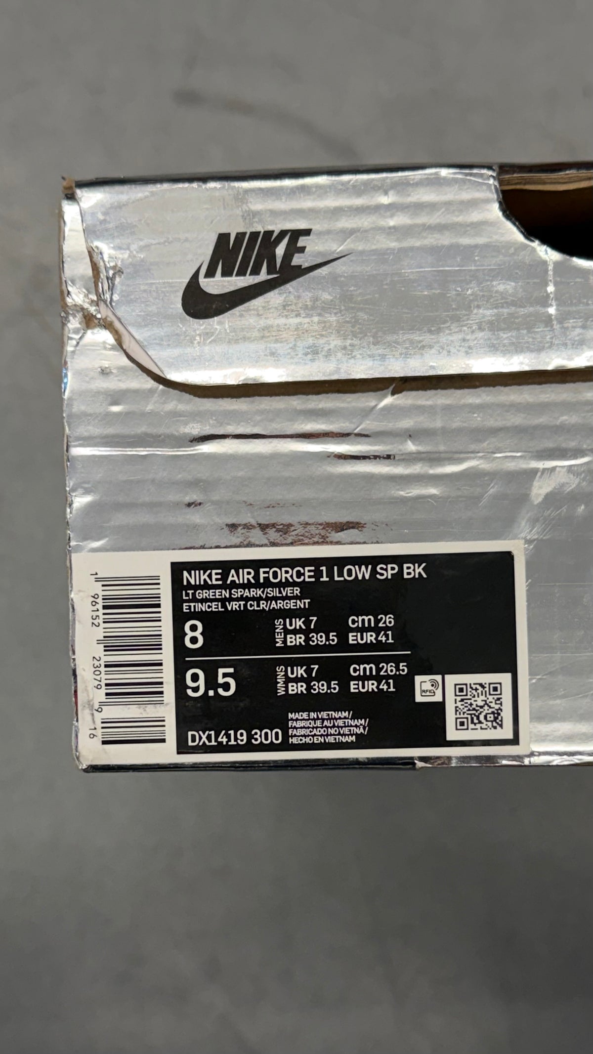 2022 NIKE AIR FORCE 1 LOW OFF-WHITE BROOKLYN