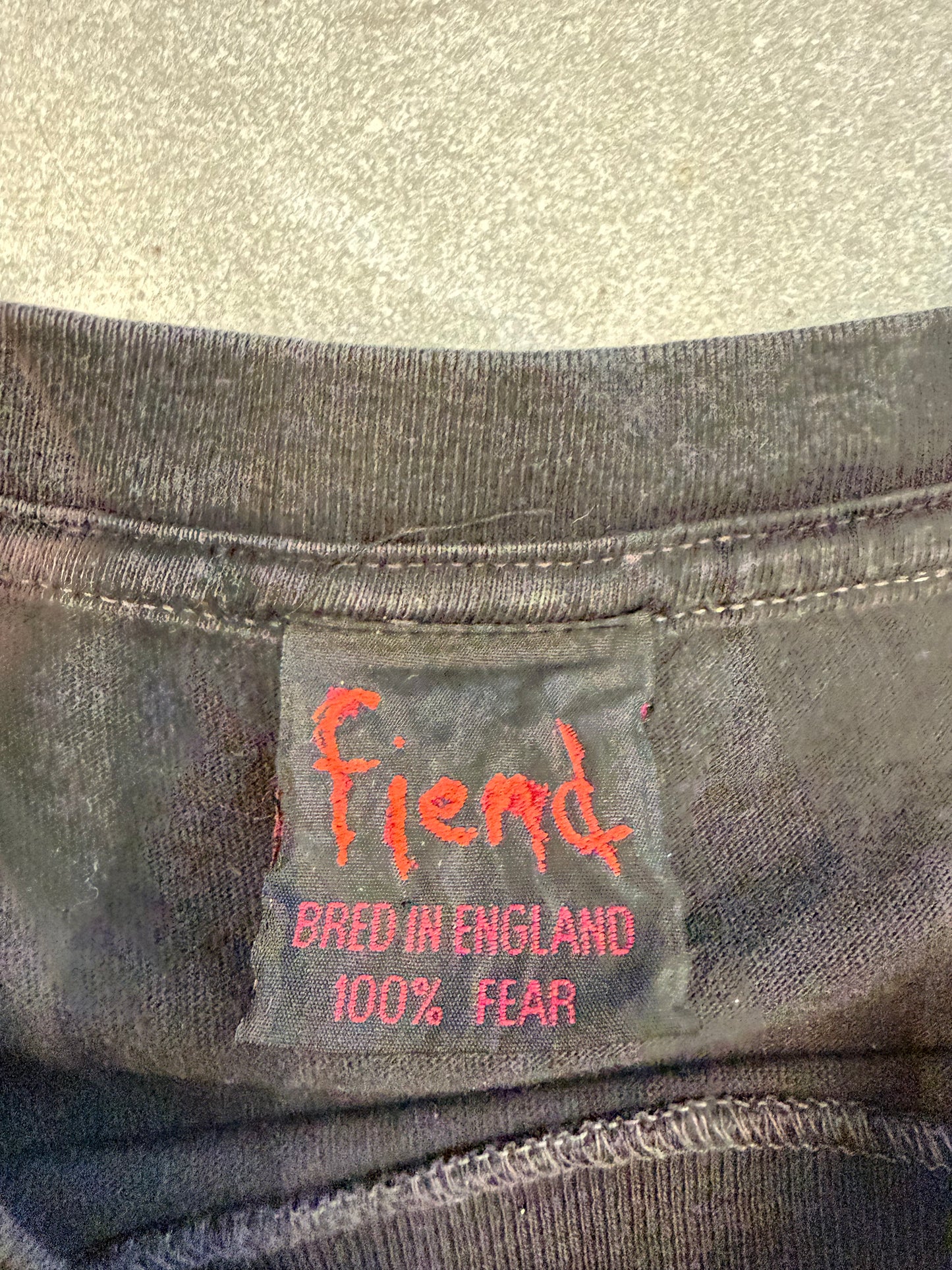 1996 CRADLE OF FILTH DUSK AND HER EMBRACE LS TEE (FIEND TAG)