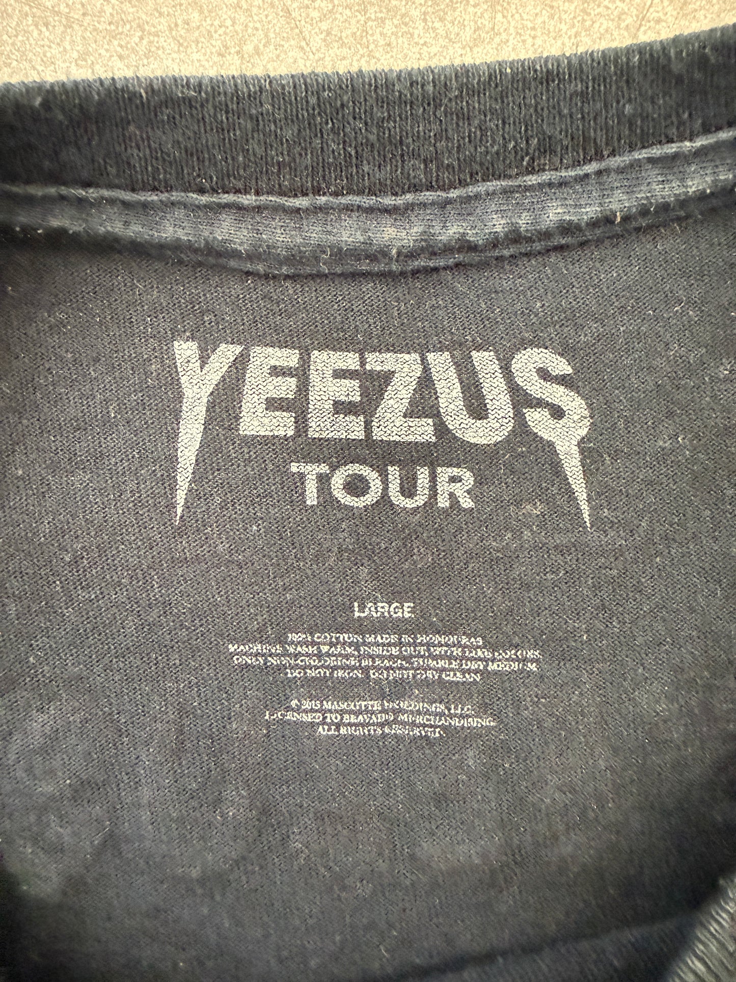 2013 YEEZUS GOD WANTS YOU TOUR TEE (PRINTED TAG)