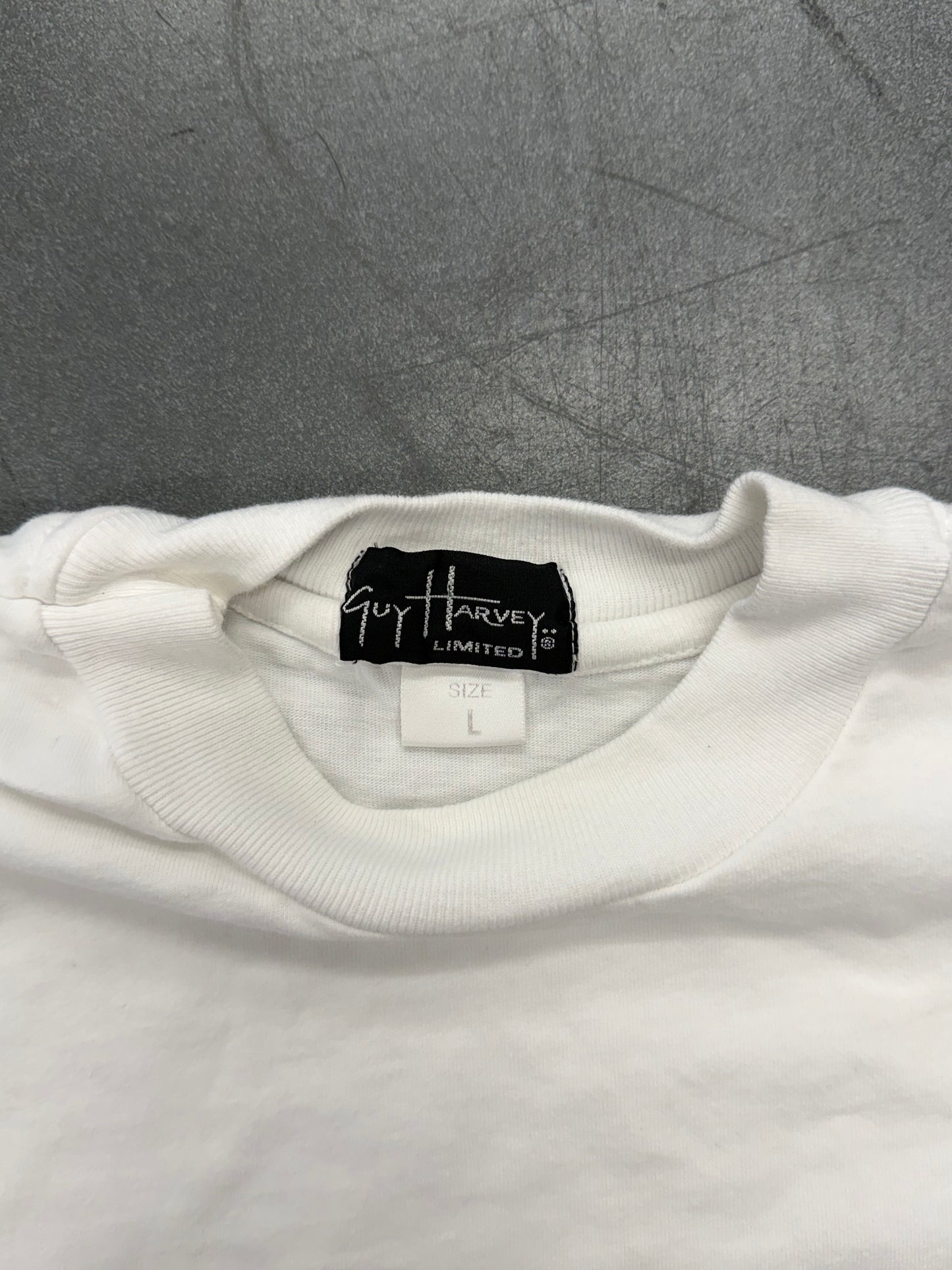 90'S GUY HARVEY STINGRAY CITY CAYMAN ISLANDS TEE (GUY HARVEY LIMITED TAG)