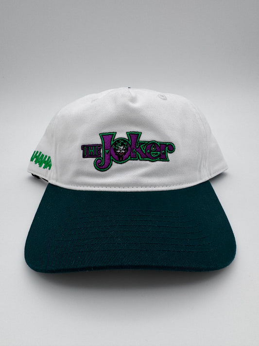 KITH X BATMAN JOKER TWILL LOW PINCH CROWN SNAPBACK CAP (NWT)