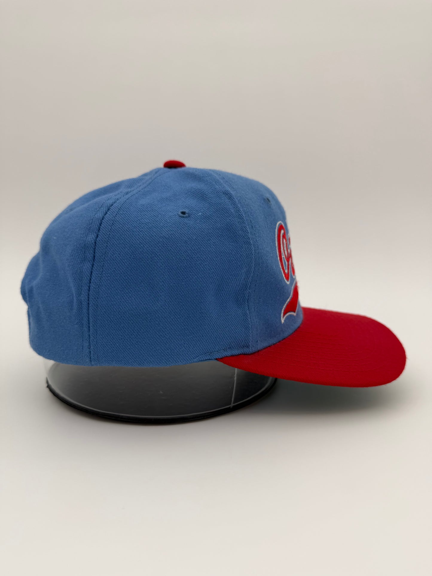 90'S TEAM NFL STARTER HOUSTON OILERS THROWBACK LOGO SNAPBACK HAT (STARTER TAG)