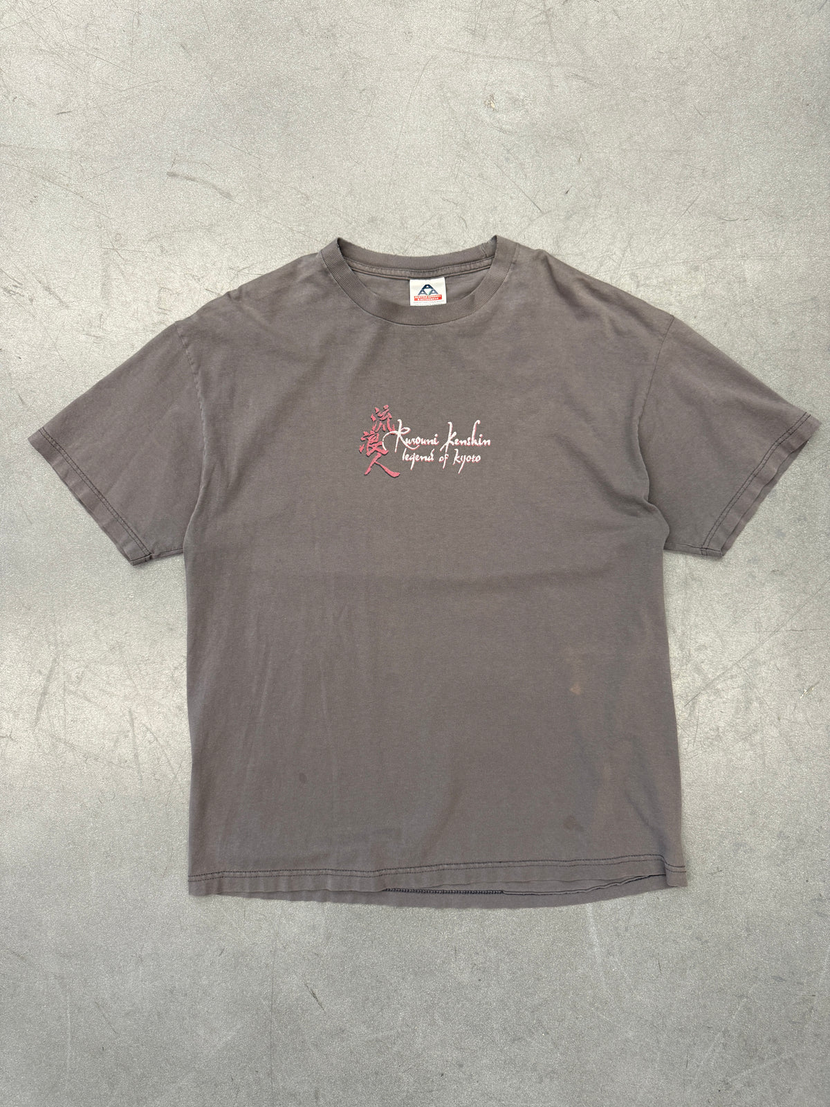 VINTAGE RUROUNI KENSHIN LEGEND OF KYOTO SAMURAI ANIME TEE (AAA TAG)