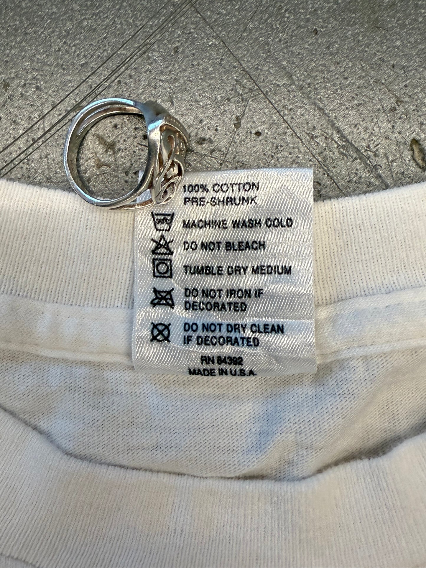 1995 ELTON JOHN MADE IN ENGLAND BUTTERFLY TEE (GEM TAG)