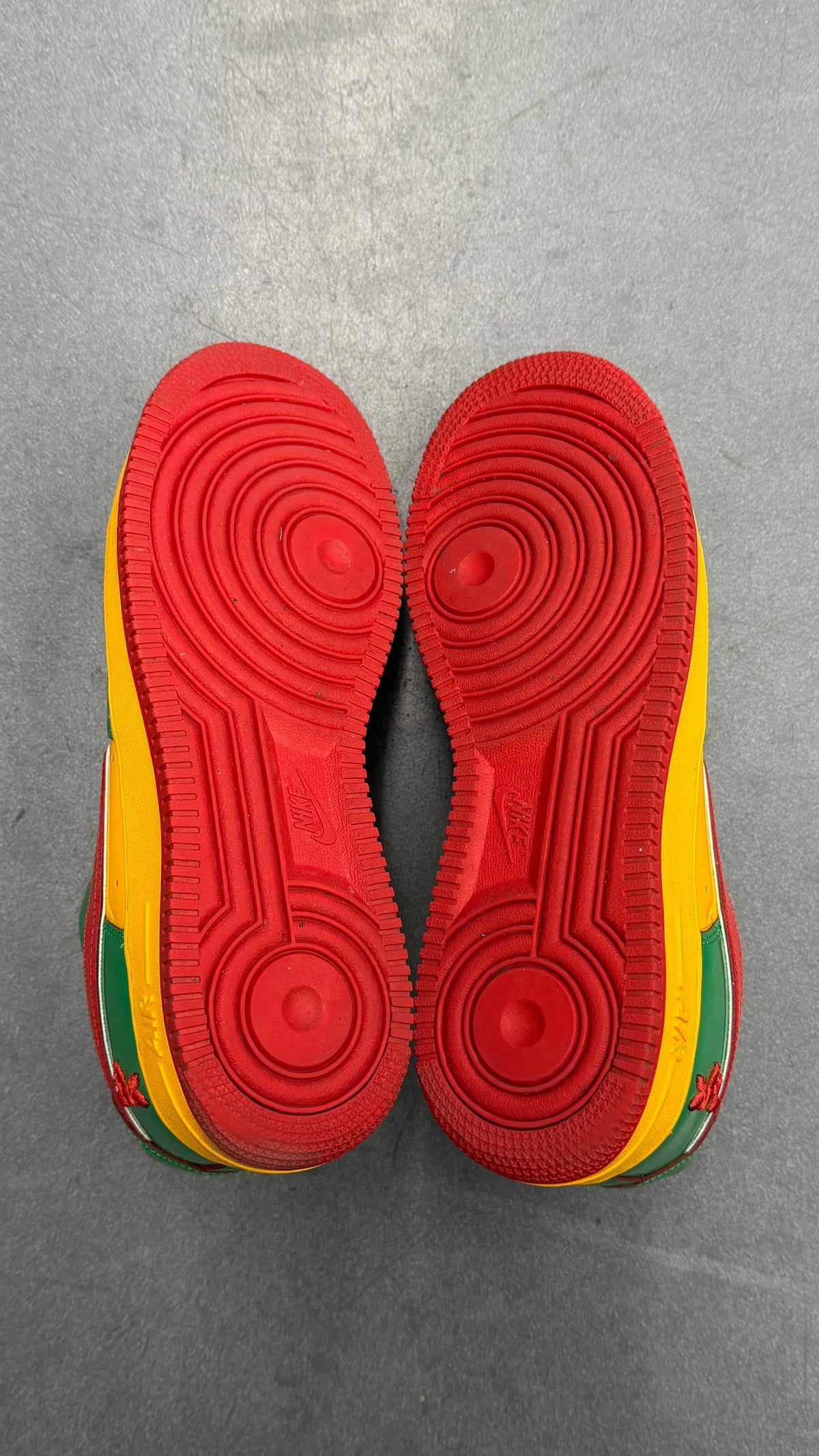 2025 NIKE AIR FORCE 1 LOW LIL YACHTY CONCRETE BOYS - LUCKY GREEN