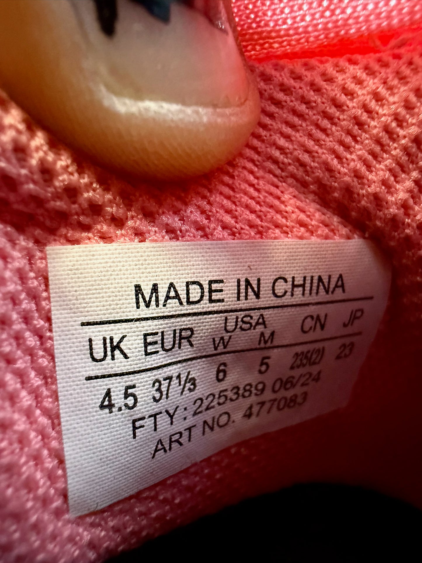 2024 SIZE 7.5W SALOMON CROSS LOW MM6 MAISON MARGIELA FLAMINGO PINK