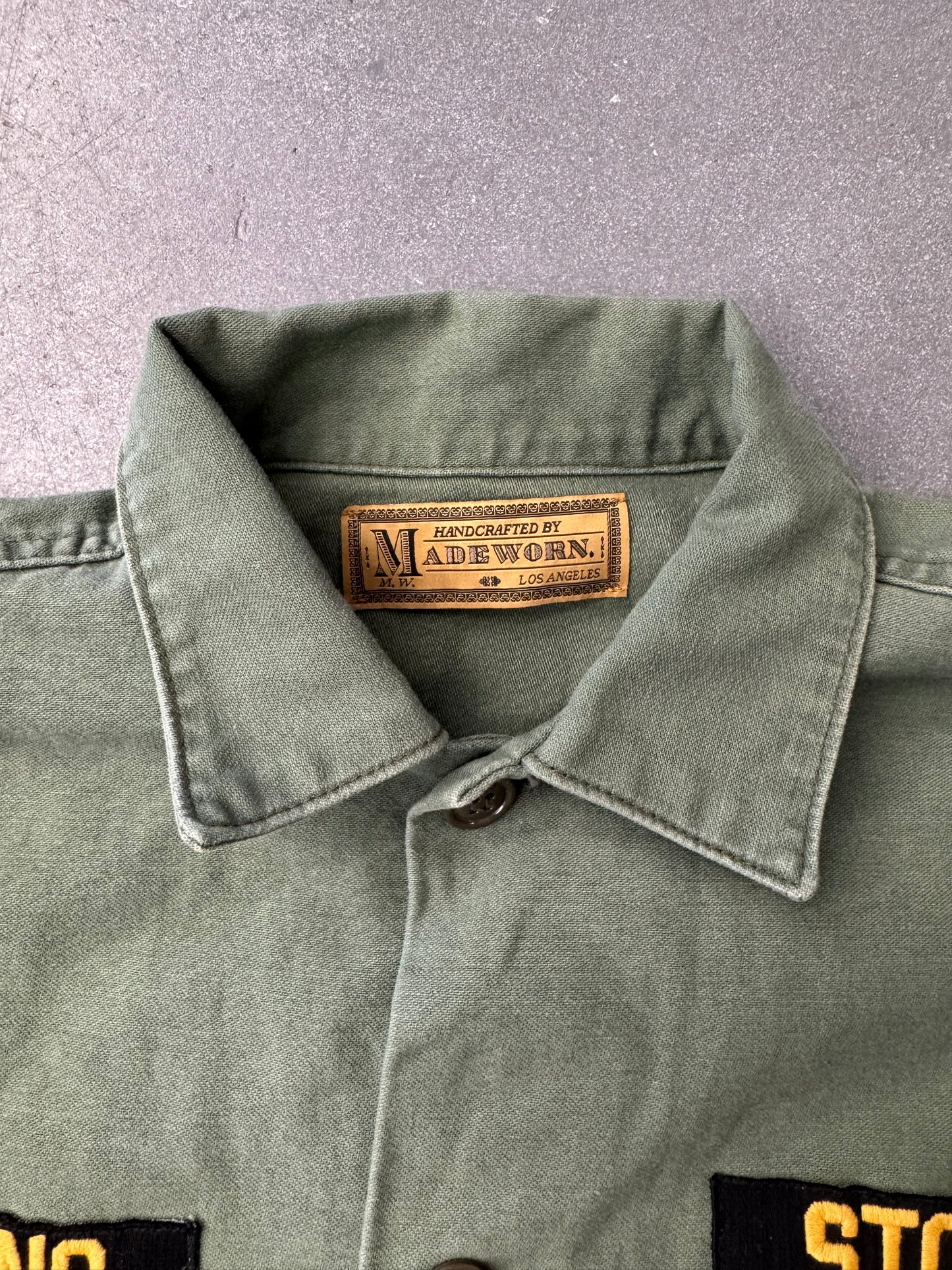 MADEWORN ROLLING STONES ARMY JACKET