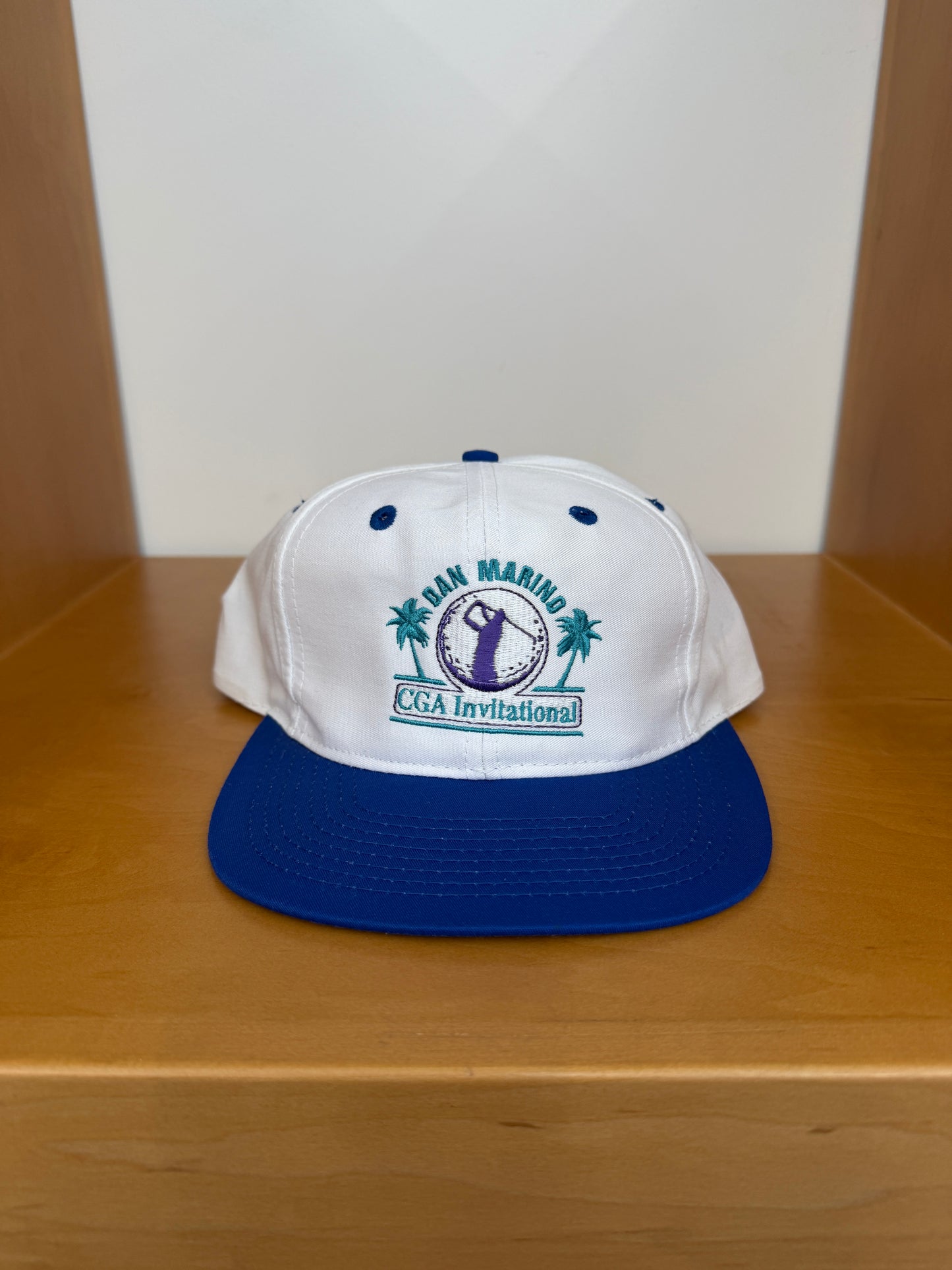 90'S DAN MARINO CGA INVITATIONAL SNAPBACK HAT (LOGO 7 TAG)