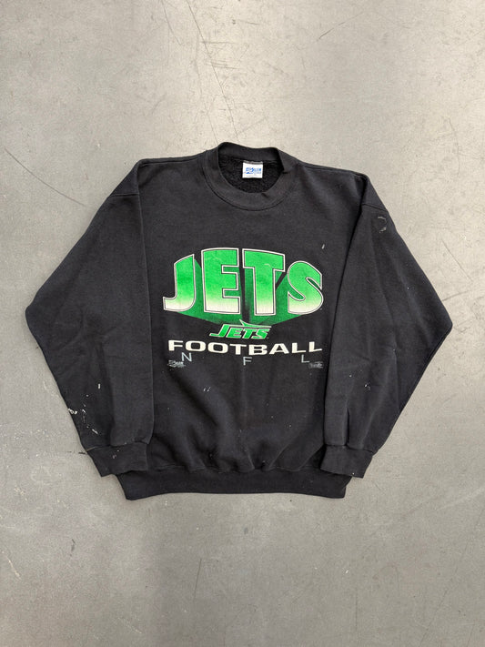 90S SALEM SPORTSWEAR NEW YORK "JETS FOOTBALL" CREWNECK