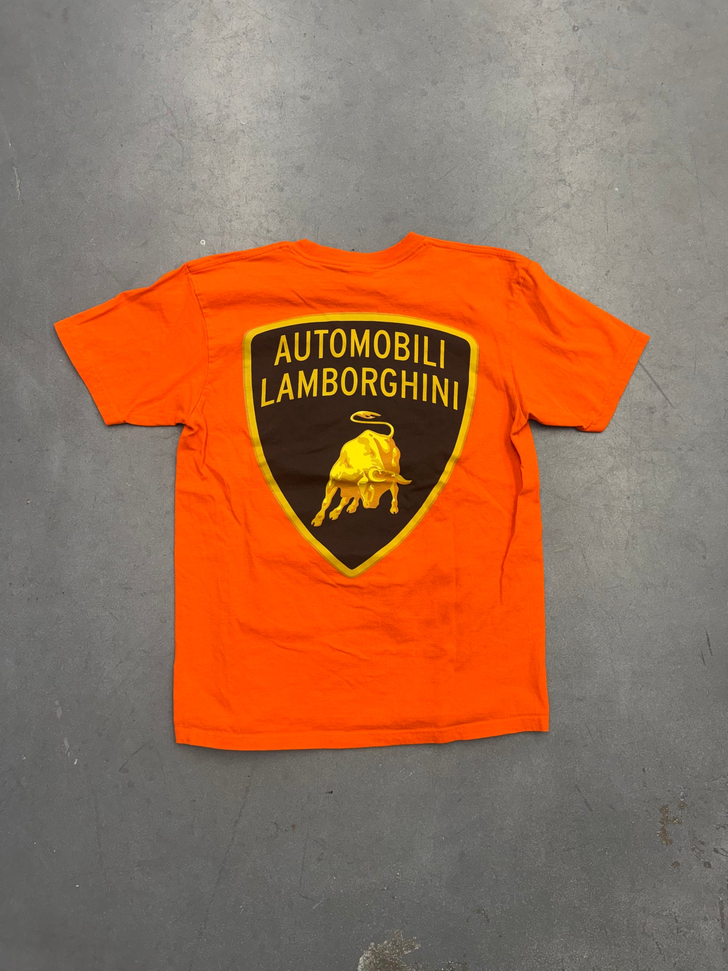 SS20 SUPREME AUTOMOBILI LAMBORGHINI TEE - ORANGE