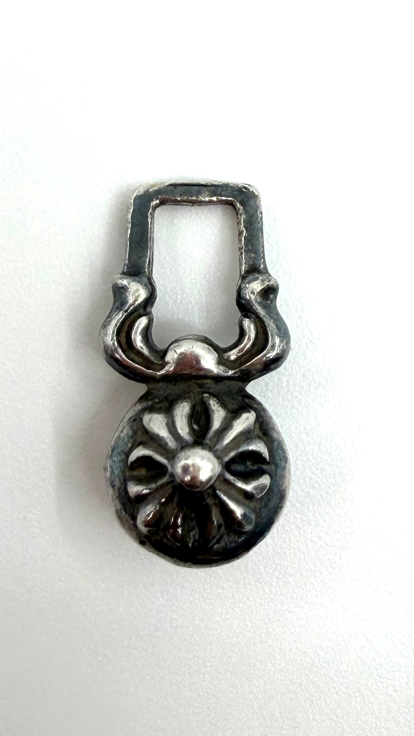 CHROME HEARTS SILVER BALL ZIPPER PENDANT