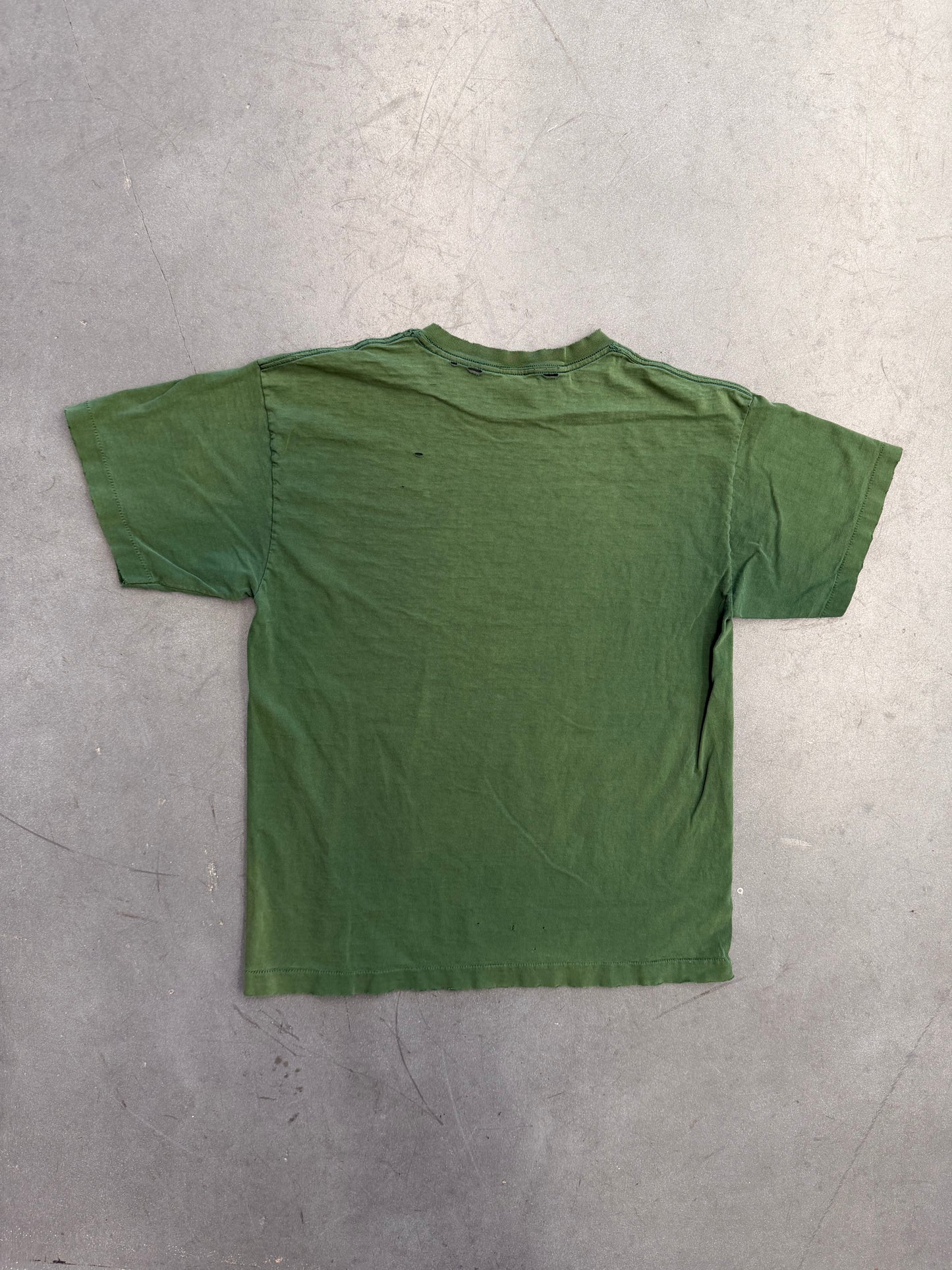 1995 GREEN DAY DOOKIE TOUR THRASHED TEE (SOFTEE TAG)