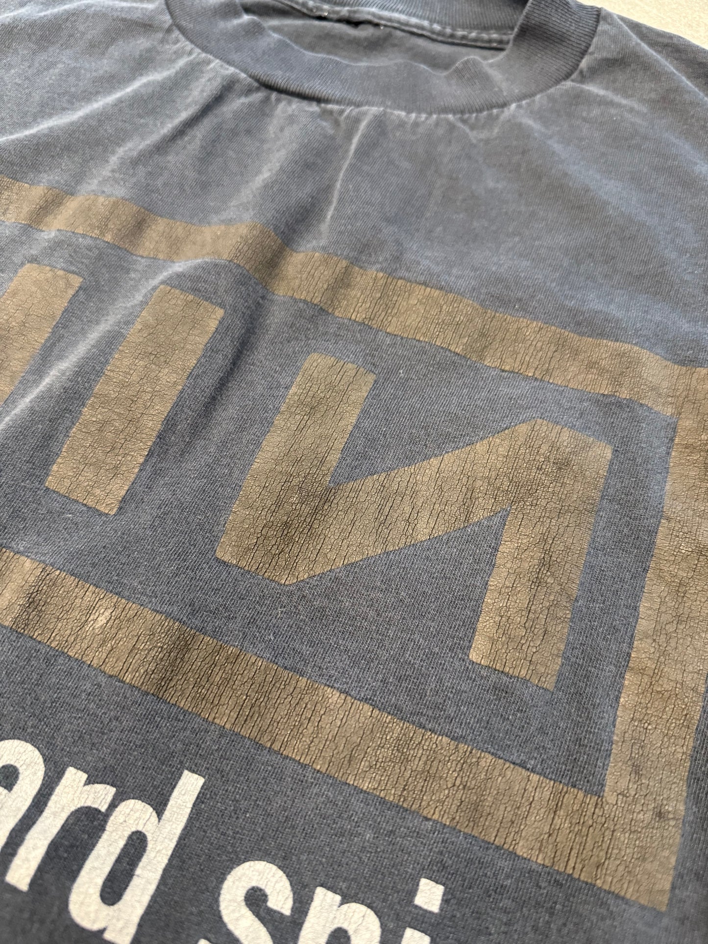 1994 NINE INCH NAILS THE DOWNWARD SPIRAL SELF DESTRUCT HALO EIGHT LONG SLEEVE TEE (PULLED TAG)