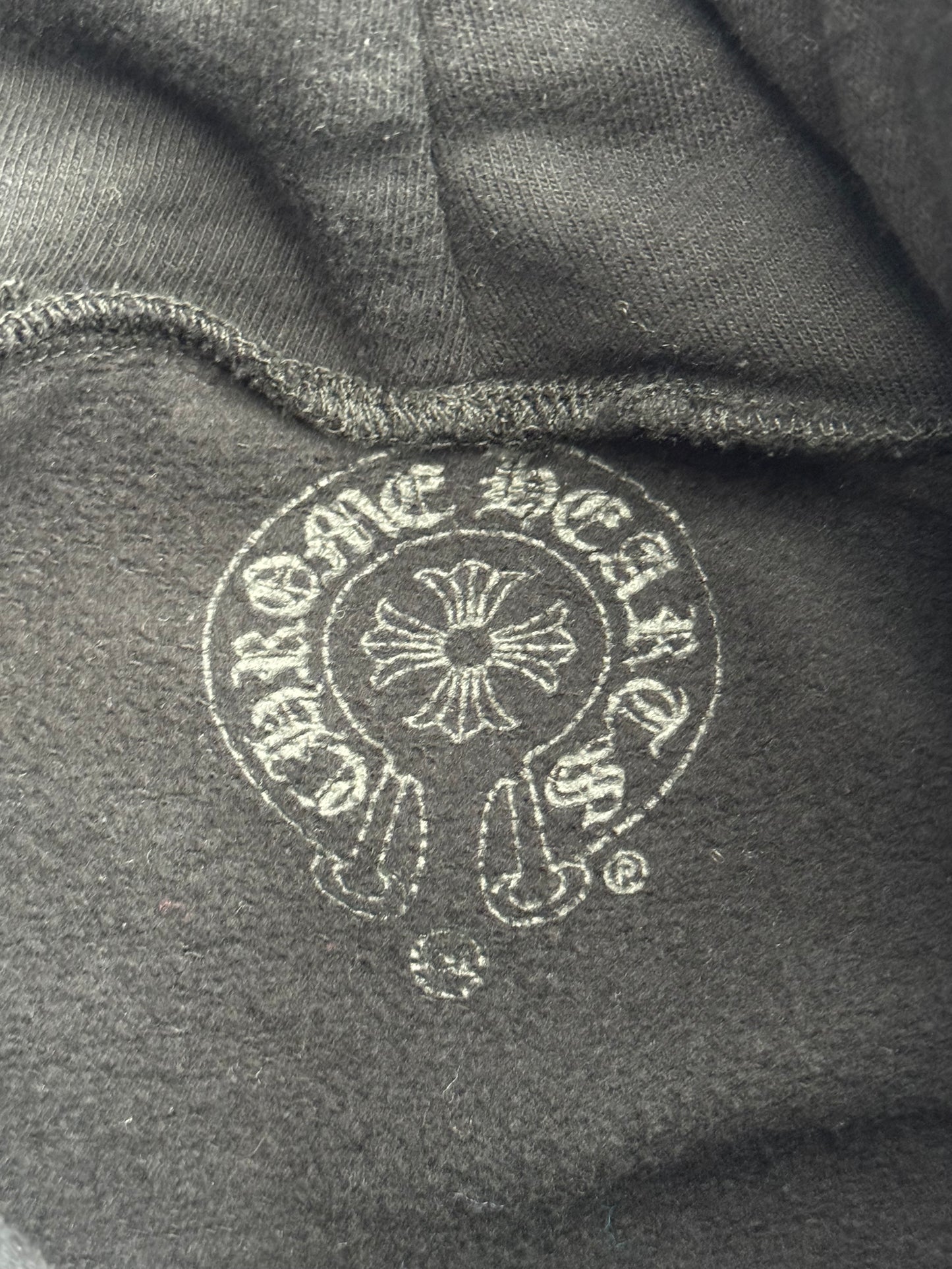 CHROME HEARTS MATTY BOY CHOMPER HORSESHOE PULLOVER HOODIE