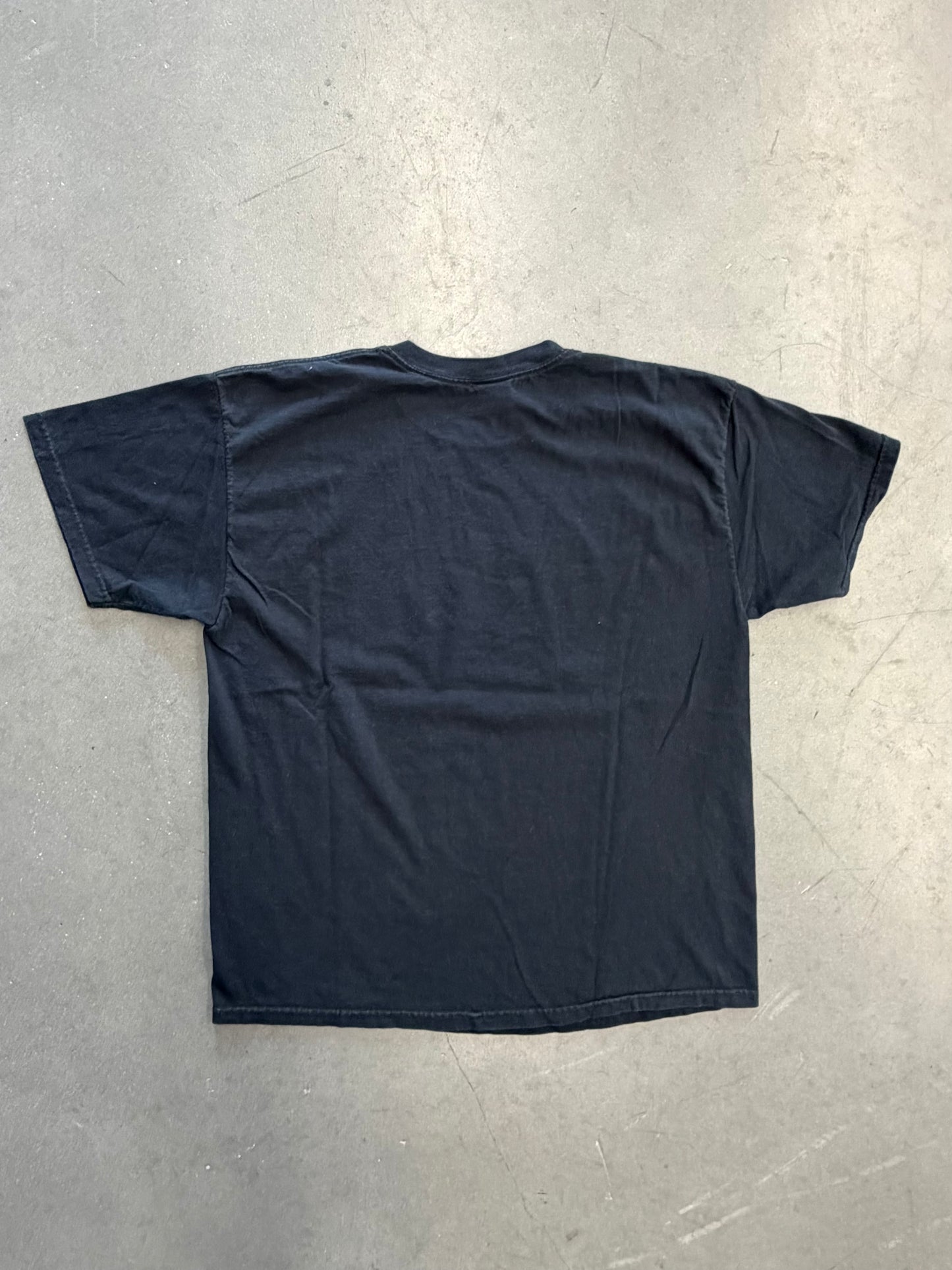 Y2K GORILLAZ STRIPED LOGO BAND MEMBERS TEE (GORILLAZ TAG)