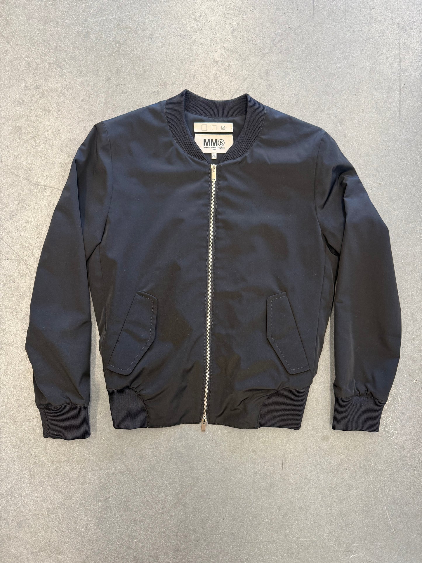 MM6 MAISON MARGIELA BOMBER FULL-ZIP WOMENS JACKET
