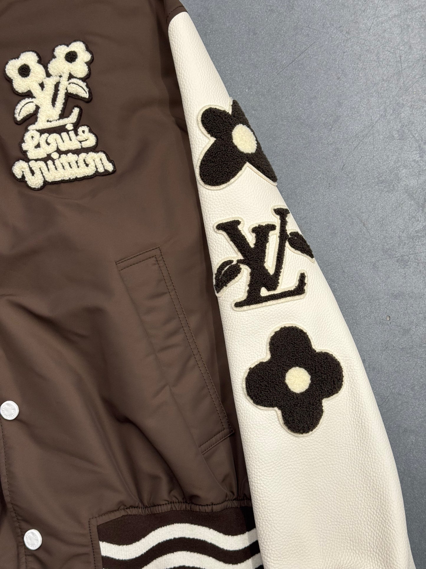 SS24 LOUIS VUITTON BY TYLER THE CREATOR VARSITY JACKET