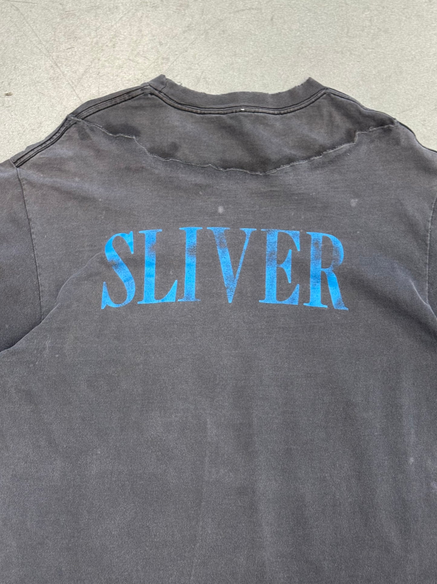 1992 NIRVANA SLIVER REPAIRED NECK TEE (PULLED TAG)