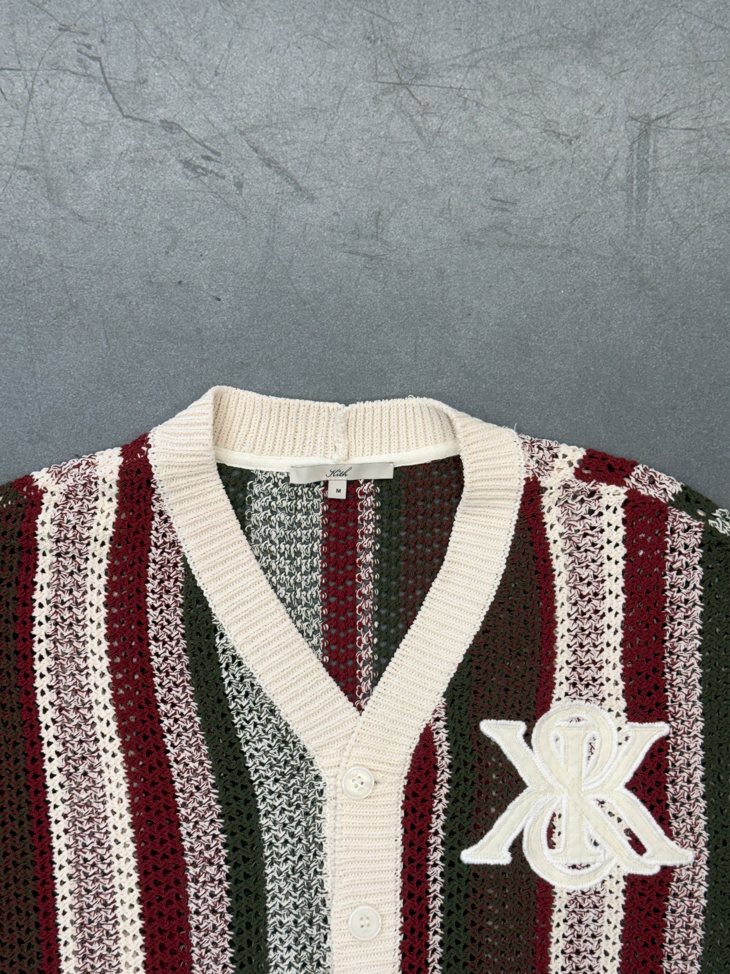 2025 KITH WOMEN ROBYN CROCHET BASEBALL JERSEY - RHONE