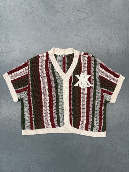 2025 KITH WOMEN ROBYN CROCHET BASEBALL JERSEY - RHONE