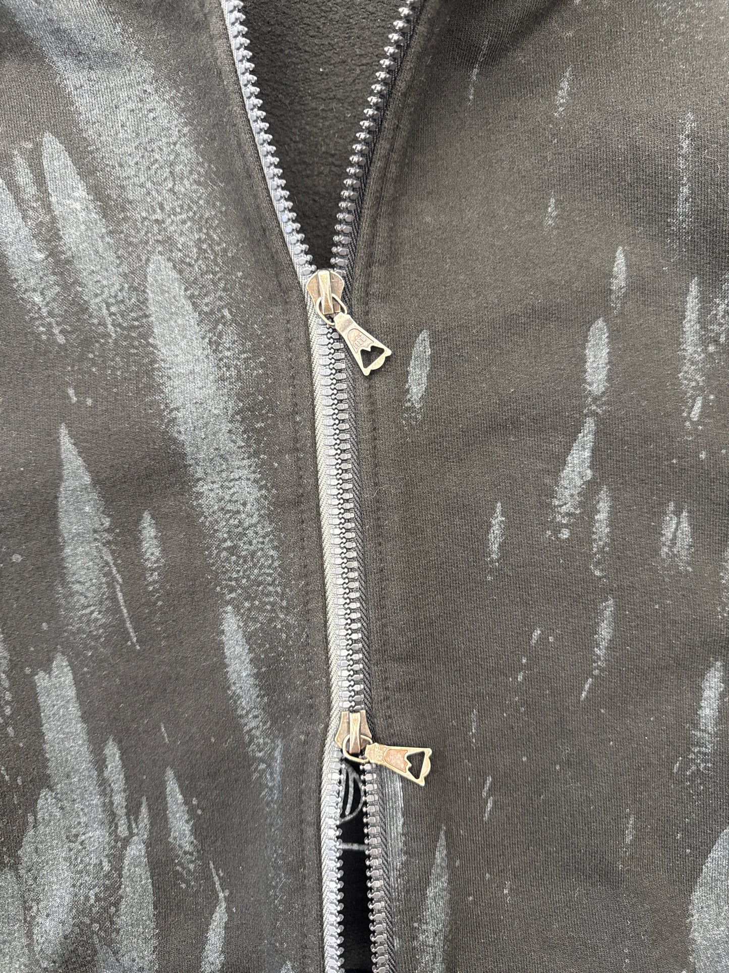 MAHARISHI FUTURA PRODUCTIONS FULL-ZIP HOODIE
