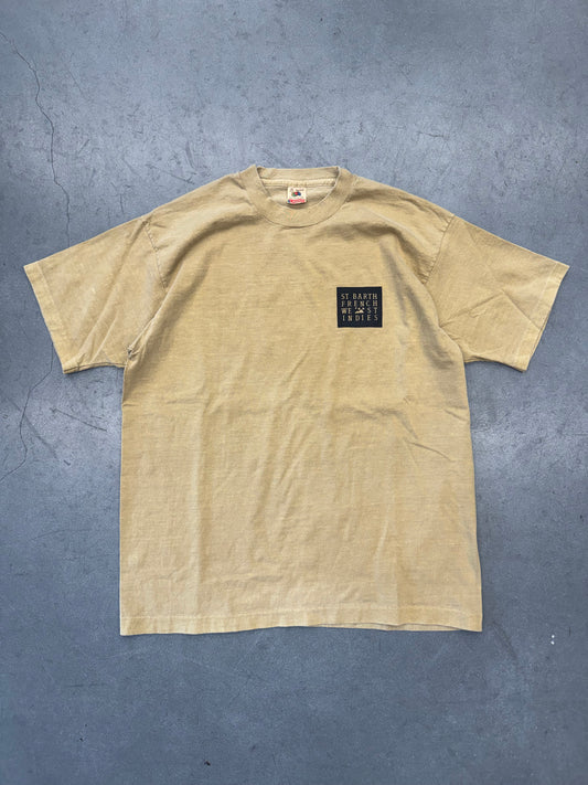 90S VINTAGE ST BARTH FRENCH WEST INDIES TEE (FOTL TAG)