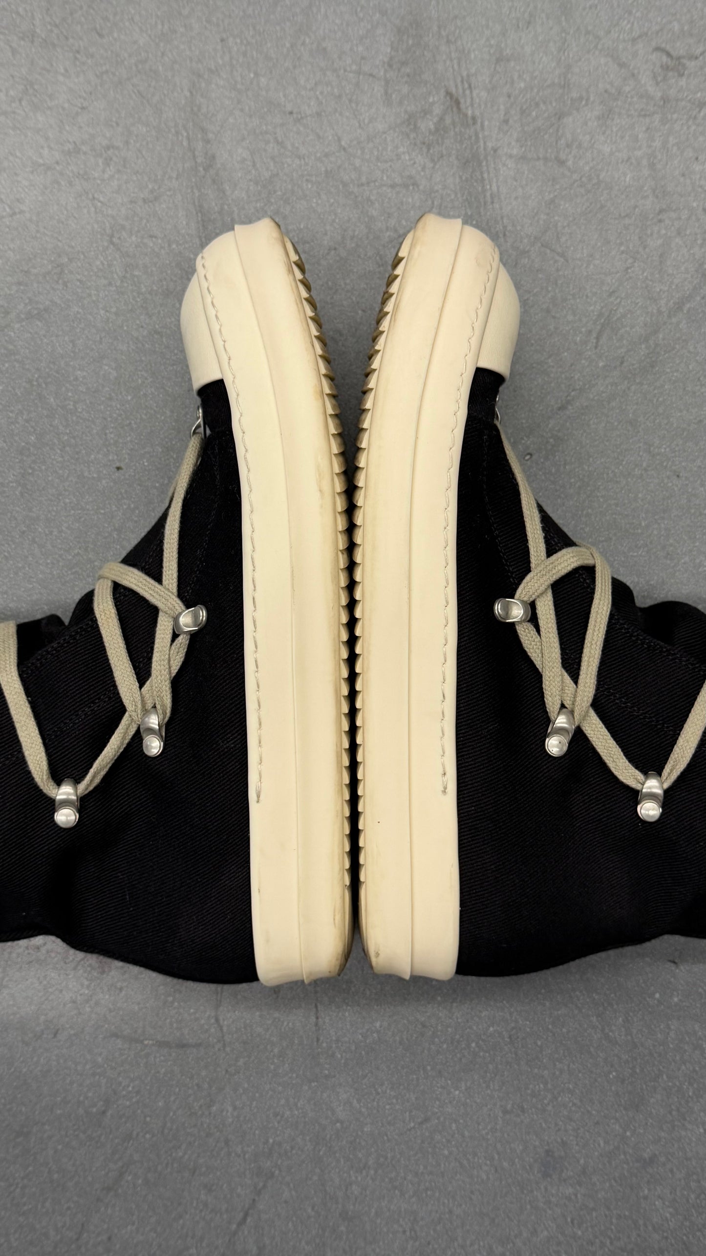 RICK OWENS DRKSHDW HEXA HIGH-TOP SNEAKERS
