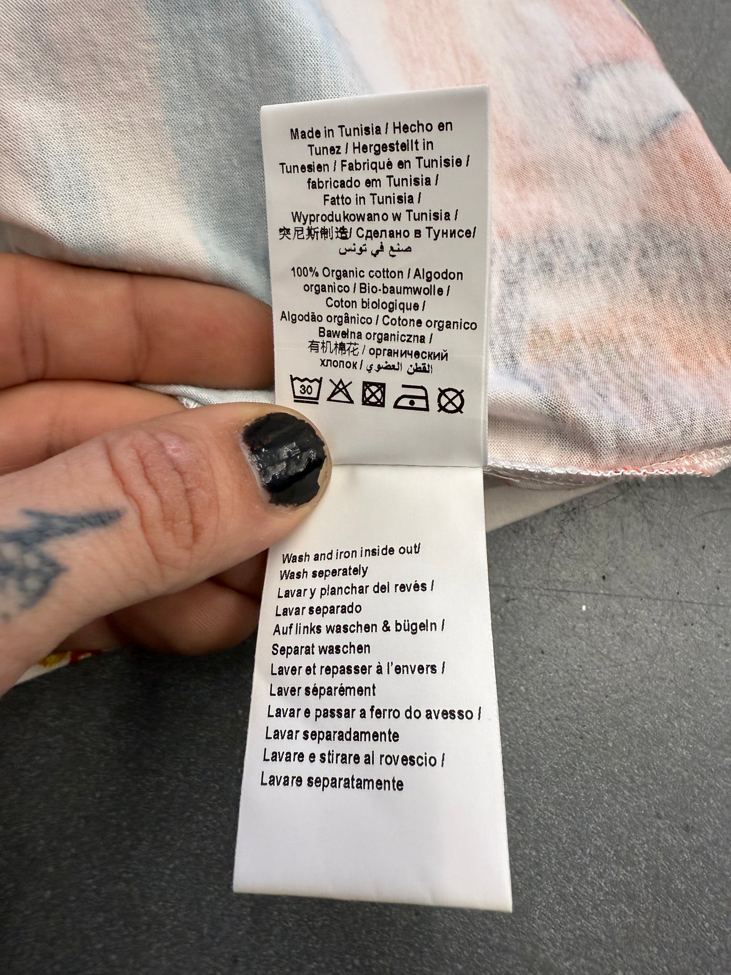 VIVIENNE WESTWOOD MULTICOLOR SNOWMAN OVERSIZED T-SHIRT