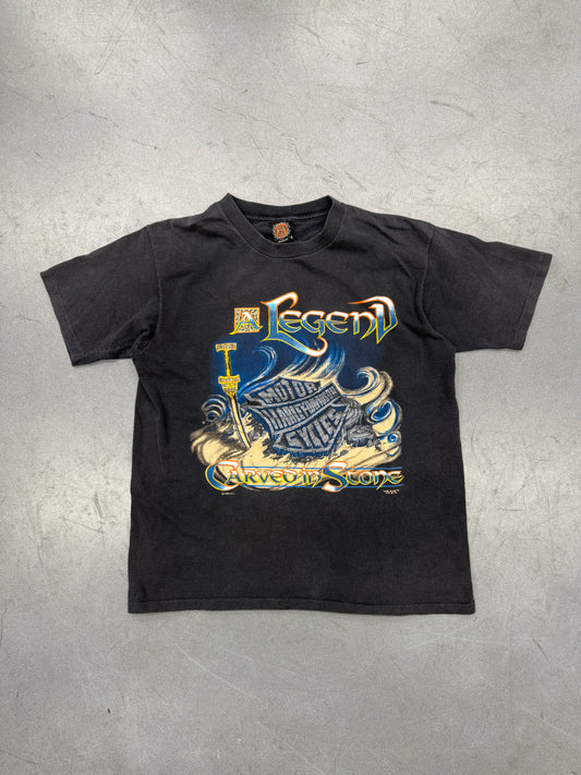 1996 HARLEY-DAVIDSON "A LEGEND CARVED IN STONE" TEE