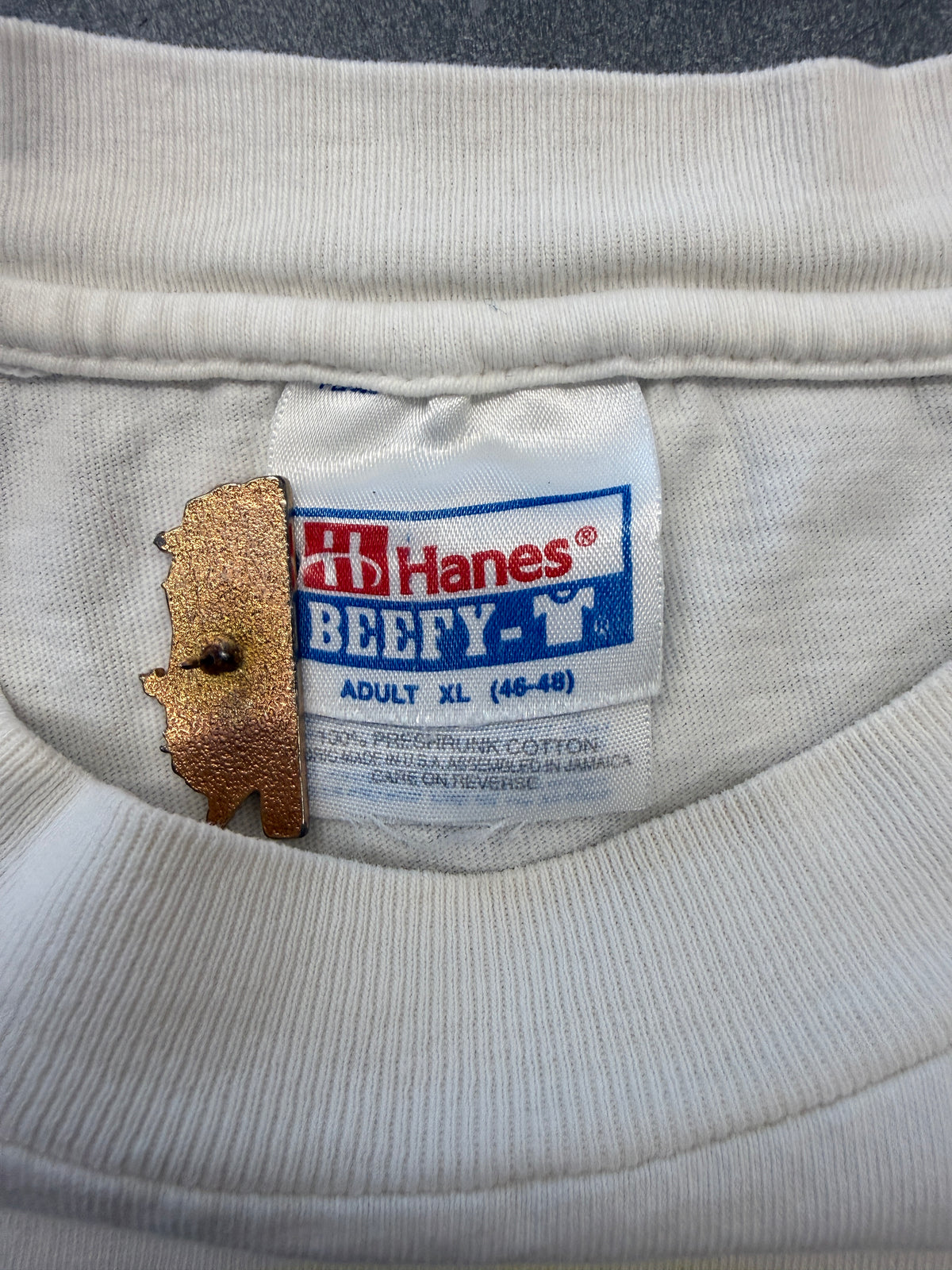 1997 DON'T PANIC PRINCESS DIANA ANGEL TEE (HANES BEEFY TAG)