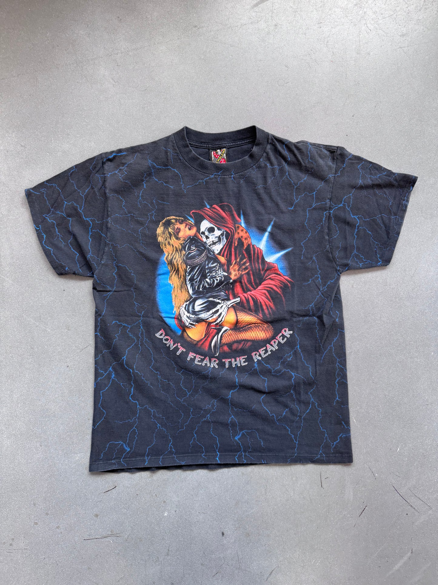 90'S HARLEY DAVIDSON 3D EMBLEM DON'T FEAR THE REAPER